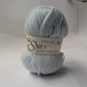Sirdar Snuggly DK yarn in Pastel Blue, shade 321