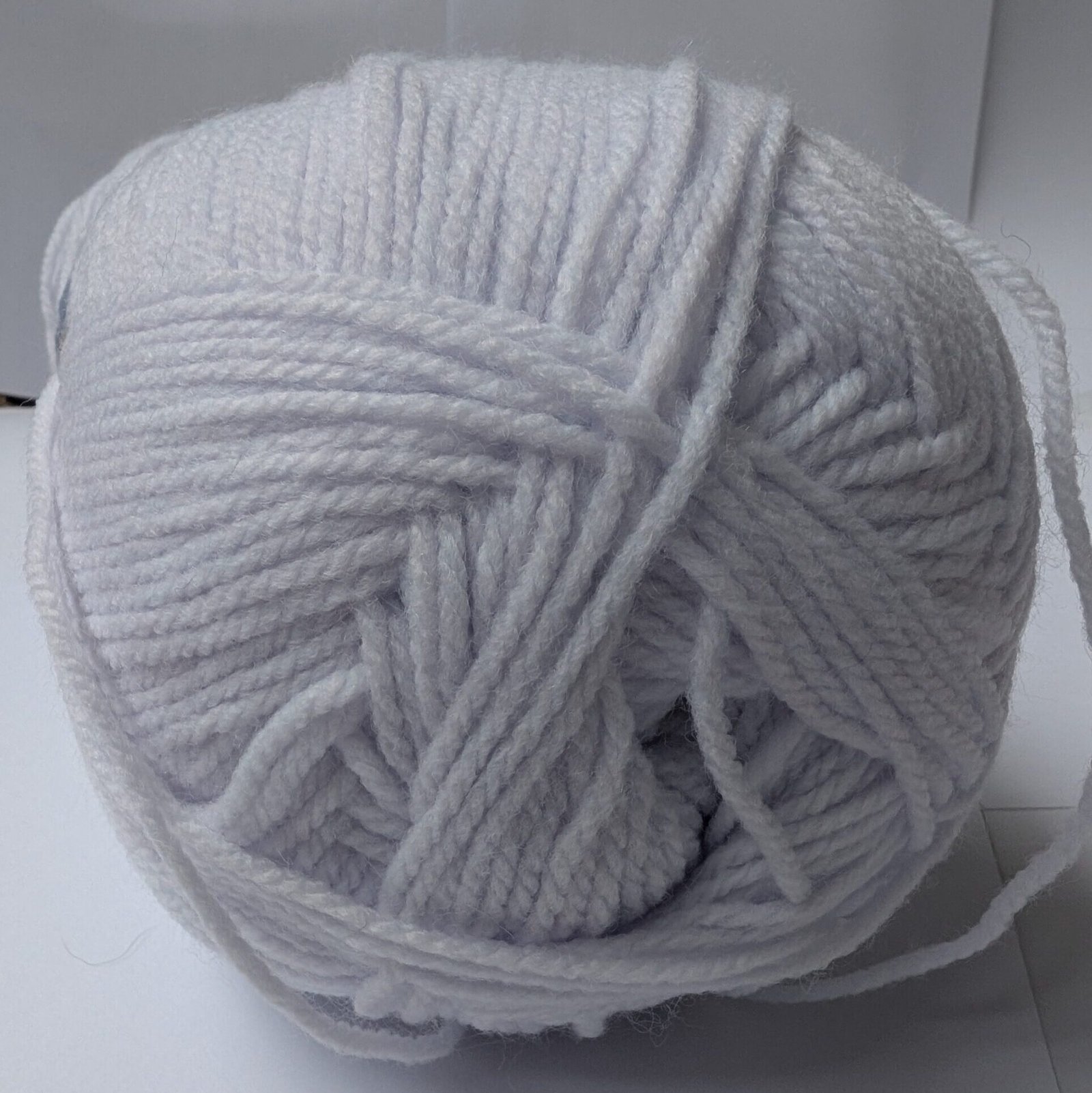 Close-up of Wendy Beach Baby DK yarn in Lilac Haze
