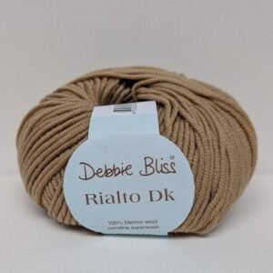 Debbie Bliss Rialto DK yarn in Camel shade 23029
