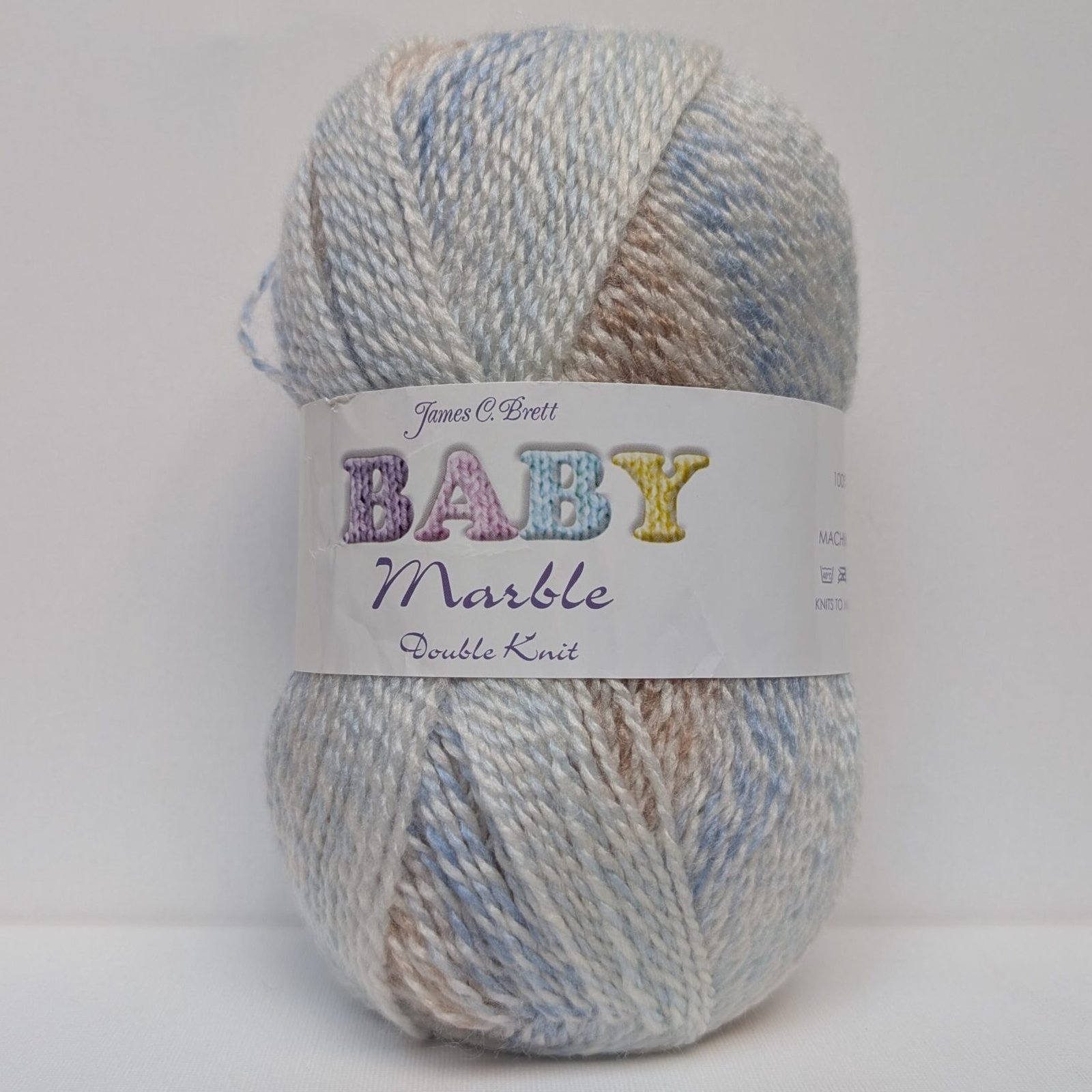 James C Brett Baby Marble DK yarn in Pebble shade 5