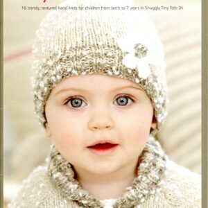 Front cover of Sirdar 363 Tiny Tots & Textures knitting pattern book