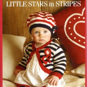 Front cover of Sirdar Little Stars in Stripes Knitting Pattern Book 355