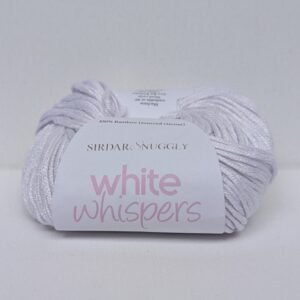 Sirdar Snuggly White Whispers DK 50g yarn in Whisper of Lilac 196
