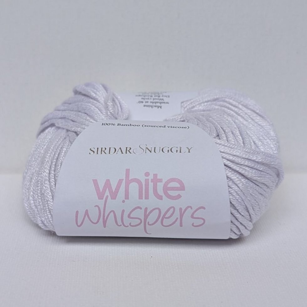 Sirdar Snuggly White Whispers DK 50g yarn in Whisper of Lilac 196