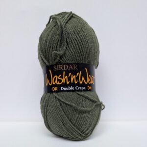 Sirdar Wash ’n’ Wear Double Crepe DK 100g yarn in Parsley 360