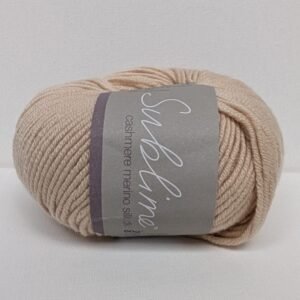 Sublime Cashmere Merino Silk DK 50g Yarn in Shortbread 128